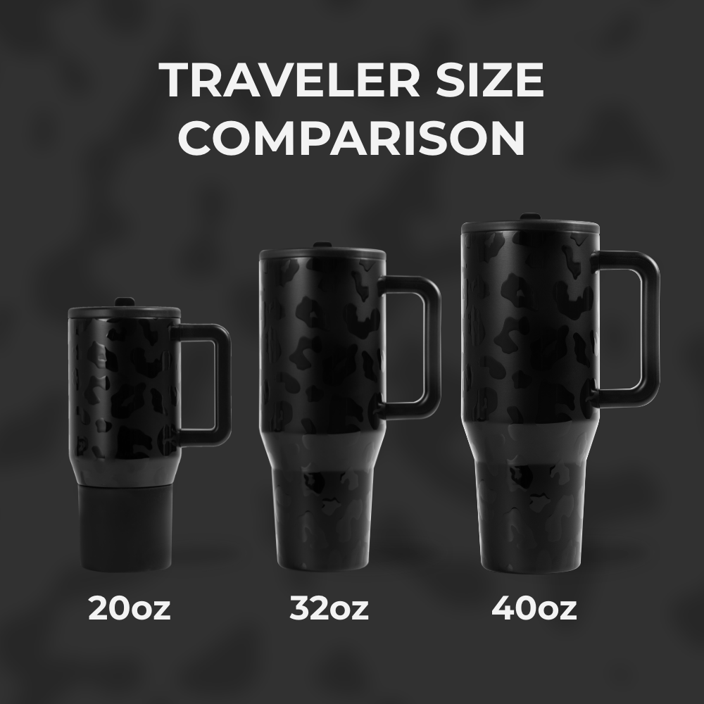Black Leopard - Traveler (20oz) ux