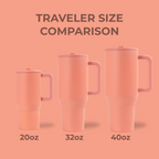 Summer Peach - Traveler (20oz) 8u
