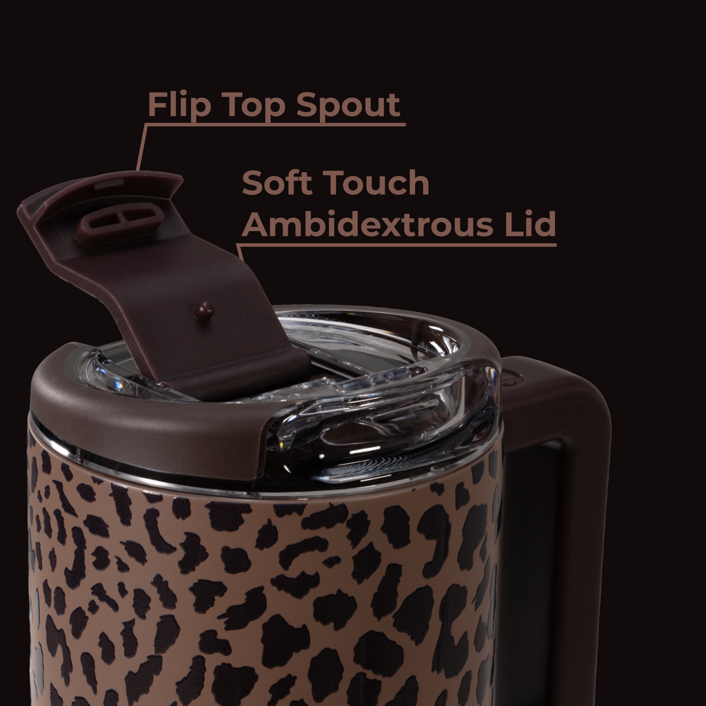 Brown Leopard - Coffee Traveler 88