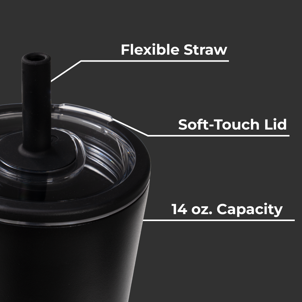 Black - Everyday Tumbler 14oz 4v