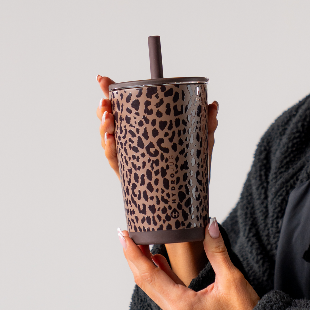 Brown Leopard - Everyday Tumbler 14oz o1