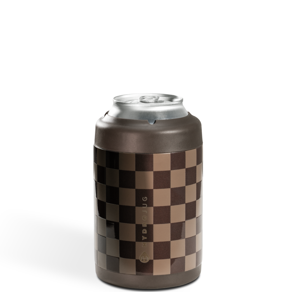 Autumn Checkers - Can Cooler (Slim) 6x