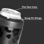 Black Leopard - Can Cooler (Standard) 7n