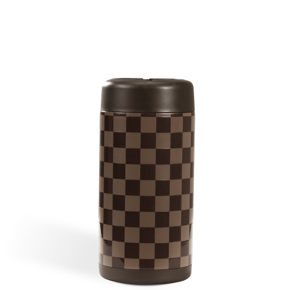 Autumn Checkers - Can Cooler (Slim) 6x