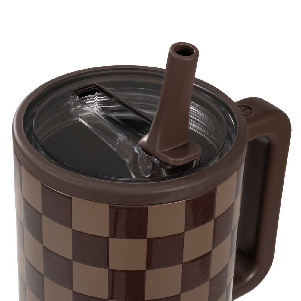 Autumn Checkers - Traveler (32oz) ro
