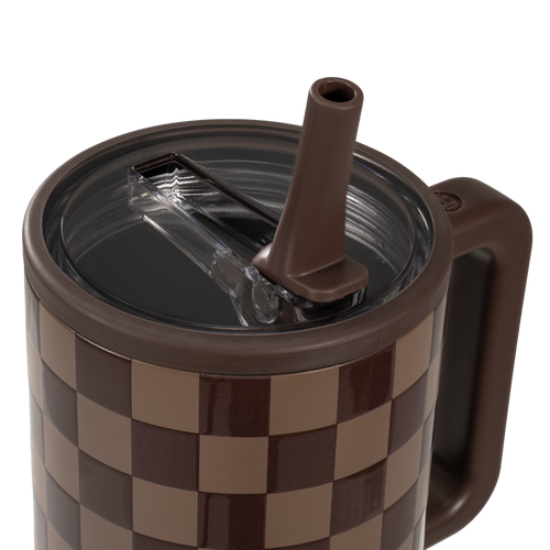 Autumn Checkers - Traveler (32oz) ro