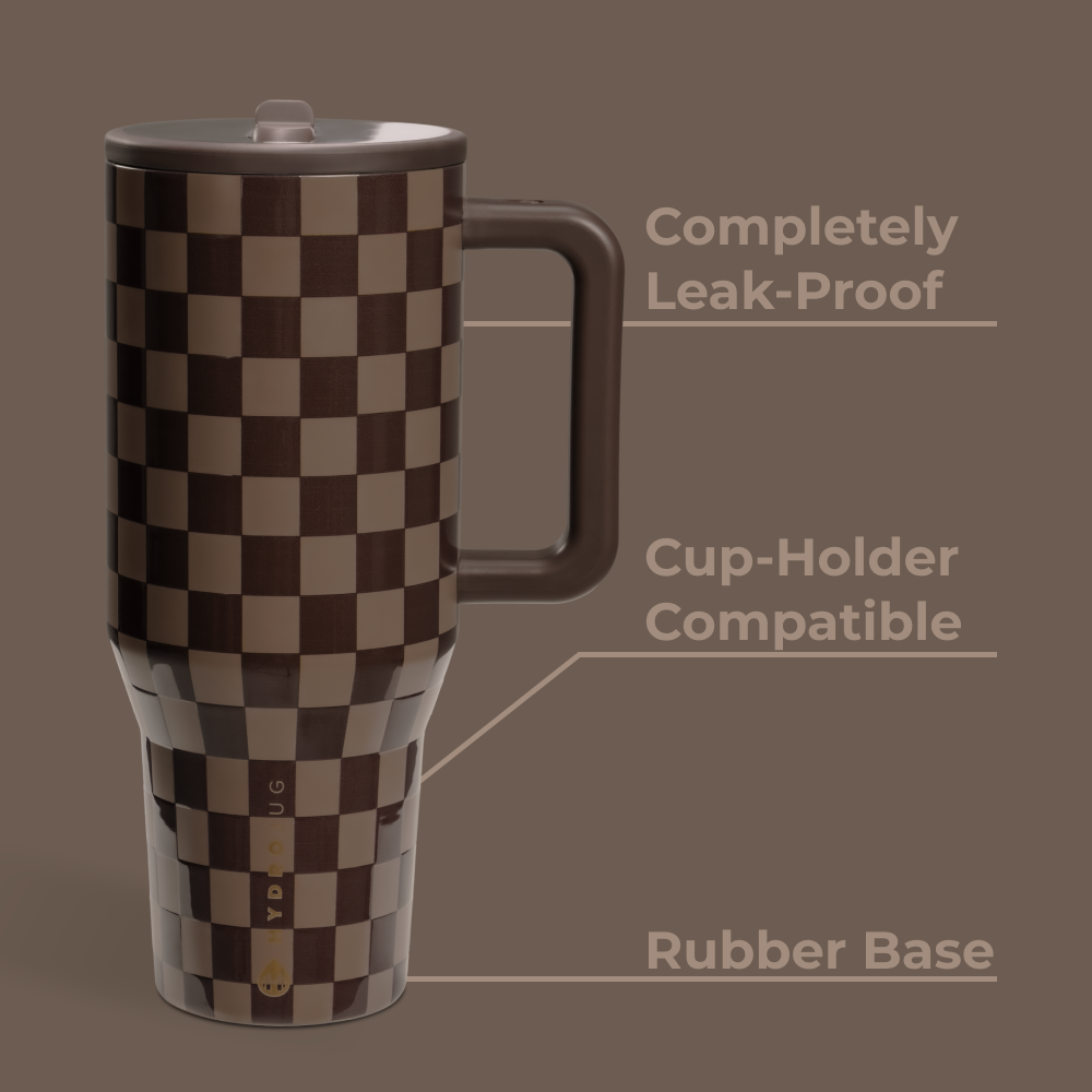 Autumn Checkers - Traveler (32oz) ro