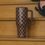 Autumn Checkers - Traveler (32oz) ro