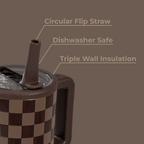 Autumn Checkers - Traveler (20oz) s2