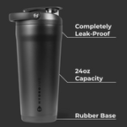 Black - Insulated Shaker (24oz) ri