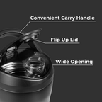 Black - Insulated Shaker (24oz) ri