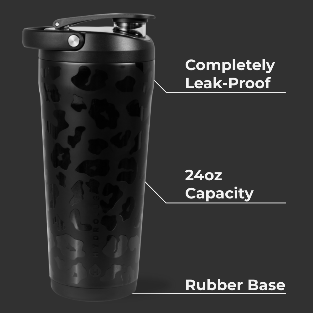 Black Leopard - Insulated Shaker (24oz) yh
