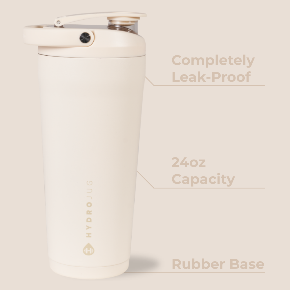 Cream - Insulated Shaker (24oz) e4