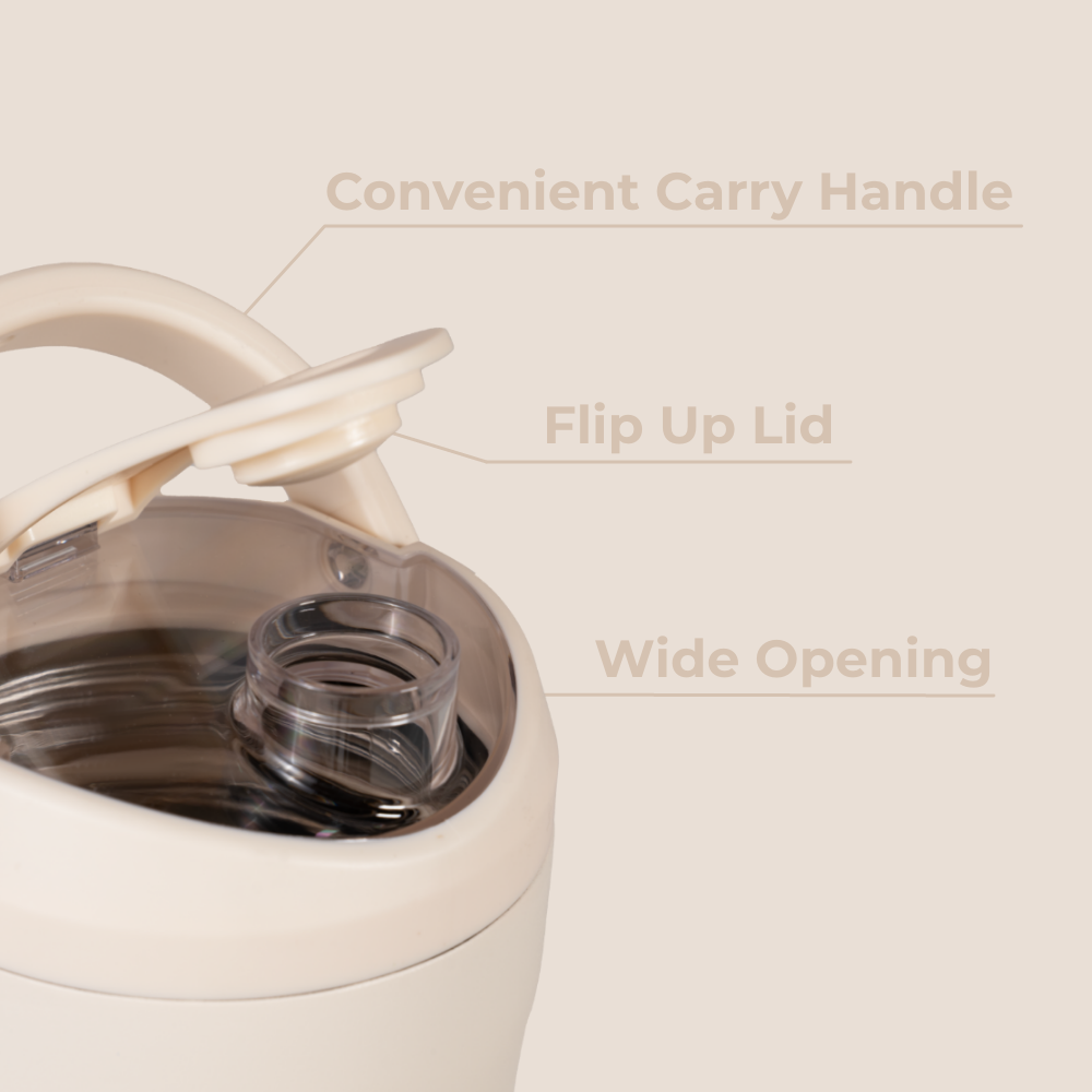 Cream - Insulated Shaker (24oz) e4