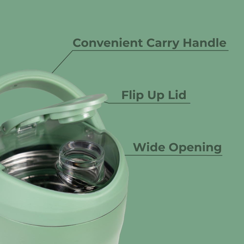 Sage - Insulated Shaker (24oz) d2