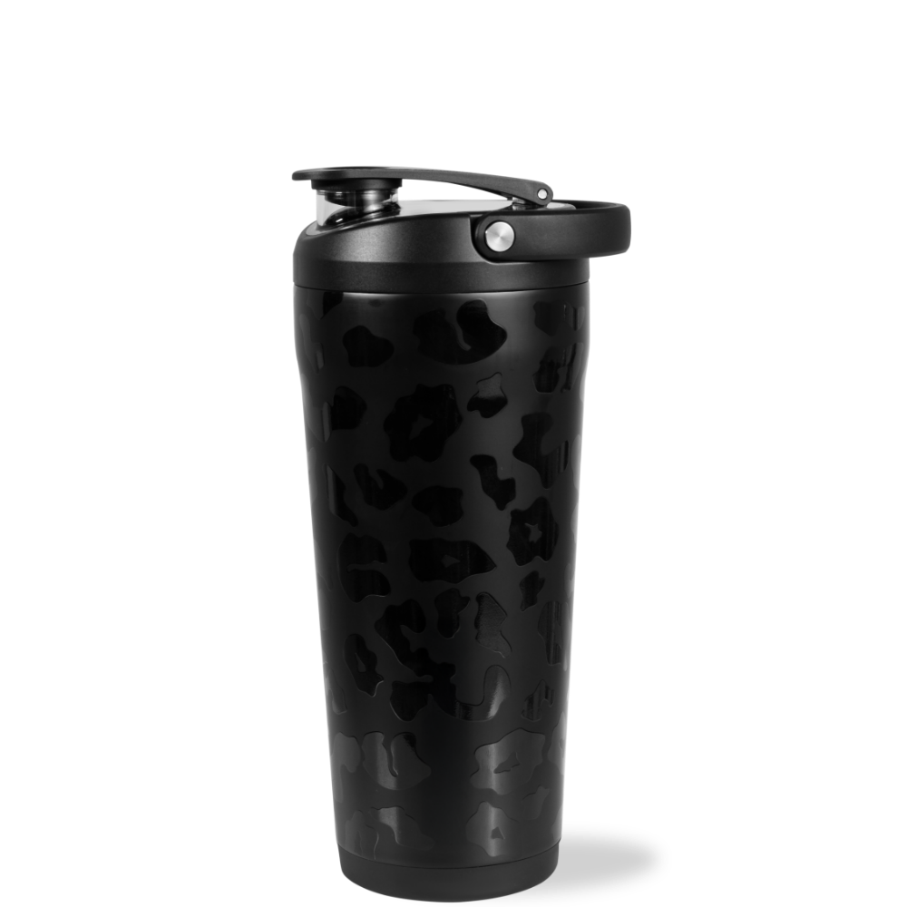 Black Leopard - Insulated Shaker (24oz) yh