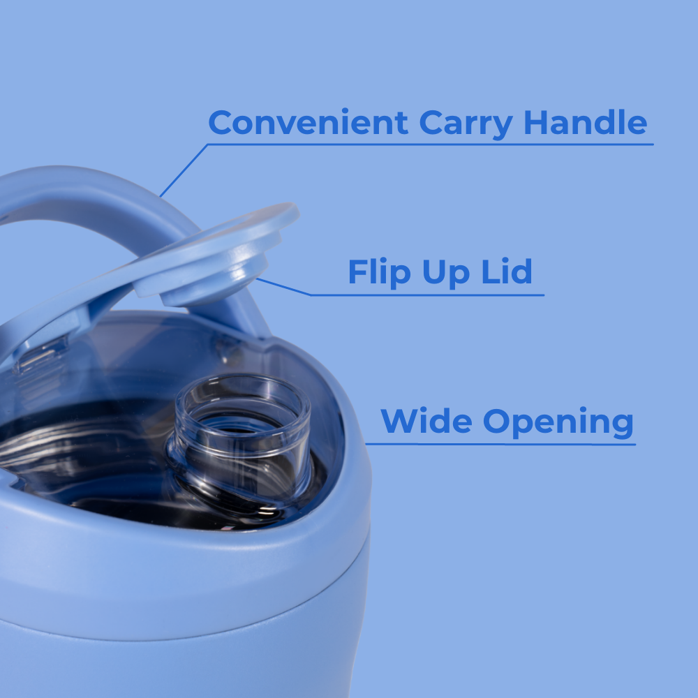 Light Blue - Insulated Shaker (24oz) ti
